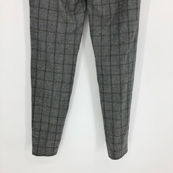ENGLISH LAUNDRY Men's Suit Dress Pants 38R Grey Slim Fit Wool Windowpane NWOT - Picture 10 of 11